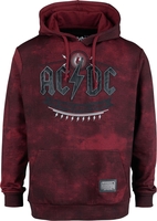 AC/DC - EMP Signature Collection - Sweat-shirt à capuche - Homme - rouge foncé