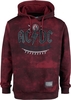 AC/DC - EMP Signature Collection - Sweat-shirt à capuche - Homme - rouge foncé