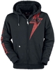 AC/DC - EMP Signature Collection - Sweat-shirt zippé à capuche - Homme - noir