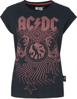 AC/DC - EMP Signature Collection - T-Shirt Manches courtes - Femme - noir