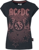 AC/DC - EMP Signature Collection - T-Shirt Manches courtes - Femme - noir