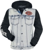 AC/DC - EMP Signature Collection - Veste en Jean - Homme - bleu clair noir