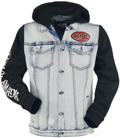 AC/DC - EMP Signature Collection - Veste en Jean - Homme - bleu clair noir