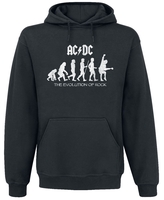 AC/DC - Evolution Of Rock - Sweat-shirt à capuche - Homme - noir