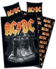 AC/DC - Hells Bells - Parure de lit - Unisexe - noir jaune