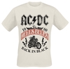 AC/DC - Hells Bells 1980 - T-Shirt Manches courtes - Homme - beige