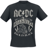 AC/DC - Hells Bells 1980 - T-Shirt Manches courtes - Homme - noir