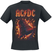 AC/DC - Hells Bells Explosion - T-Shirt Manches courtes - Homme - noir