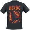 AC/DC - Hells Bells Explosion - T-Shirt Manches courtes - Homme - noir