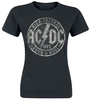 AC/DC - High Voltage 1975 - T-Shirt Manches courtes - Femme - noir