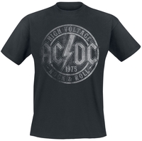 AC/DC - High Voltage 1975 - T-Shirt Manches courtes - Homme - noir