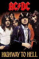AC/DC - Highway To Hell - Poster - Unisexe - multicolore