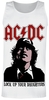 AC/DC - Lock Up Your Daughters - Débardeur - Homme - blanc