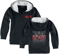 AC/DC - Metal-Kids - Black Ice - Vestes à capuches pour enfants - Unisexe - noir