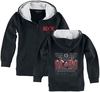 AC/DC - Metal-Kids - Black Ice - Vestes à capuches pour enfants - Unisexe - noir