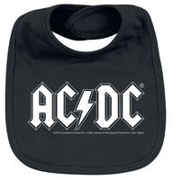 AC/DC - Metal-Kids - Logo - Bavoir - Unisexe - noir