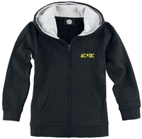 AC/DC - Metal-Kids - PWR UP - Vestes à capuches pour enfants - Unisexe - noir
