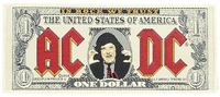 AC/DC - One Dollar - Patch - Unisexe - multicolore