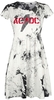 AC/DC - PWR Thunder Logo - Robe courte - Femme - blanc gris