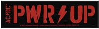 AC/DC - PWR Up - Patch - Unisexe - noir rouge