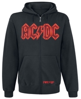 AC/DC - PWR Up - Sweat-shirt zippé à capuche - Homme - noir