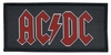 AC/DC - Red Logo - Patch - Unisexe - noir rouge