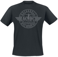 AC/DC - Rock & Roll - Will Never Die - T-Shirt Manches courtes - Homme - noir