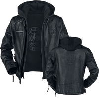 AC/DC - Rock & Roll - Will Never Die - Veste en cuir - Homme - noir