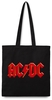 AC/DC - Rocksax - AC/DC Logo - Sac à bandoulière - Unisexe - noir rouge