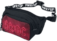 AC/DC - Rocksax - PWR Up - Pochette de ceinture - Unisexe - noir rouge