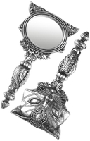 Alchemy England - Sacred Cat - Miroir À Main - Femme - couleur argent