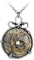 Alchemy Gothic - Anguistralobe - Collier - Femme - couleur argent