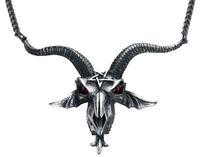 Alchemy Gothic - Baphometica Pendant - Collier - Unisexe - couleur argent