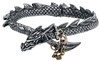 Alchemy Gothic - Dragons Lure - Bracelet - Homme - couleur argent