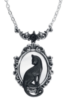 Alchemy Gothic - Feline Felicity - Collier - Femme - couleur argent
