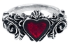 Alchemy Gothic - Fiançailles - Bague - Femme - couleur argent