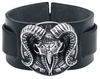 Alchemy Gothic - Gears Of Aiwass - Bracelet en cuir - Homme - noir
