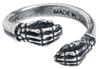 Alchemy Gothic - Last Embrace - Bague - Femme - couleur argent