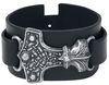 Alchemy Gothic - Marteau De Thor - Bracelet en cuir - Homme - multicolor