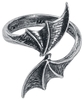 Alchemy Gothic - Night with the Goethe Ring - Bague - Femme - couleur argent