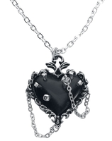 Alchemy Gothic - Witches Heart - Collier - Femme - couleur argent