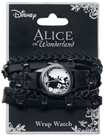 Alice Au Pays Des Merveilles - Flower Alice - Montres bracelets - Femme - noir