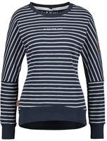 Alife and Kickin - DarlaAK Sweat - Sweat-shirt - Femme - bleu blanc