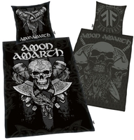Amon Amarth - Berserker - Parure de lit - Unisexe - noir gris