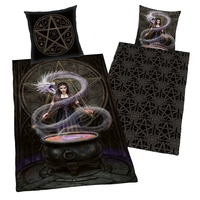 Anne Stokes - Chaudron - Parure de lit - Unisexe - multicolor