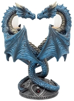 Anne Stokes - Dragon Heart - Bougeoire - Unisexe - multicolor