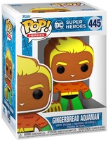 Aquaman - DC Holiday - Gingerbread Aquaman Vinyl Figur 445 - Funko Pop! - Unisexe - multicolor