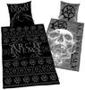 Arch Enemy - Skull - Parure de lit - Unisexe - noir gris