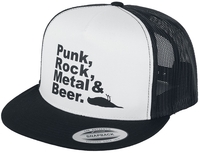 Atticus - Prmb Trucker Hat - Casquette - Homme - noir blanc