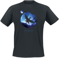 Avatar (Film) - Pandora Planets - T-Shirt Manches courtes - Homme - noir